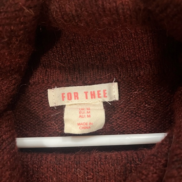 Slouchy Turtleneck Sweater - Picture 2 of 2